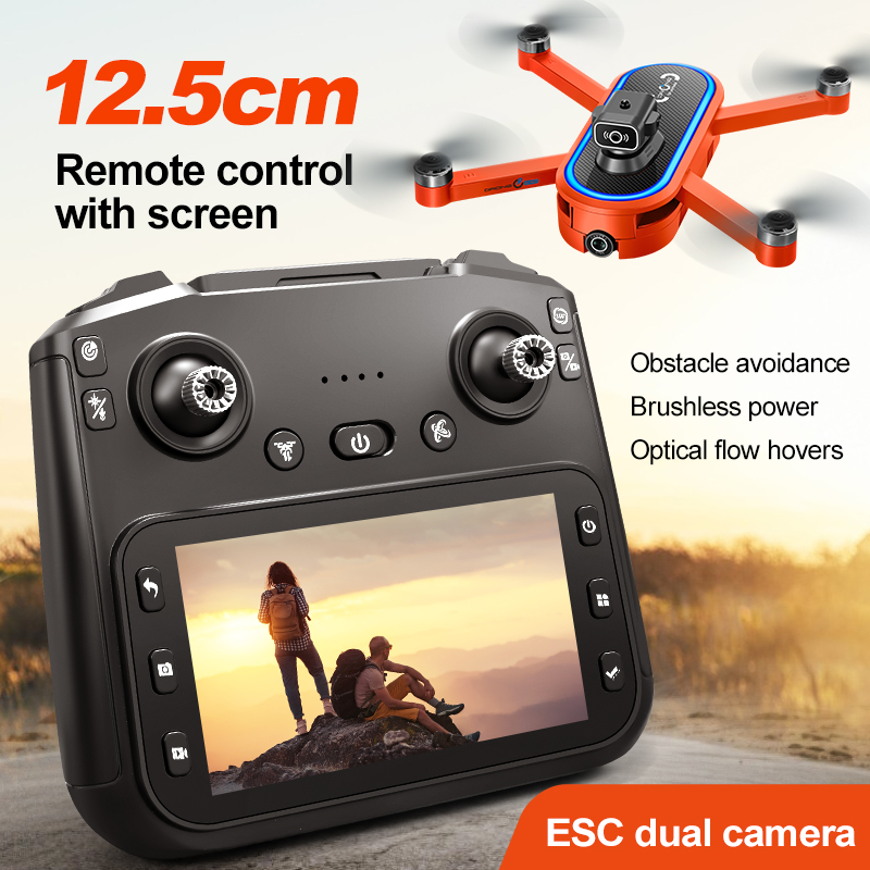 2025 S186 Drone Professional 4 - Drone Camera With Gimbal avaliação e preço