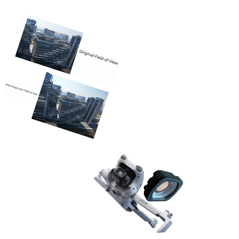 Wide Angle Lens for DJI Lito x - Drone Camera Filter avaliação e preço