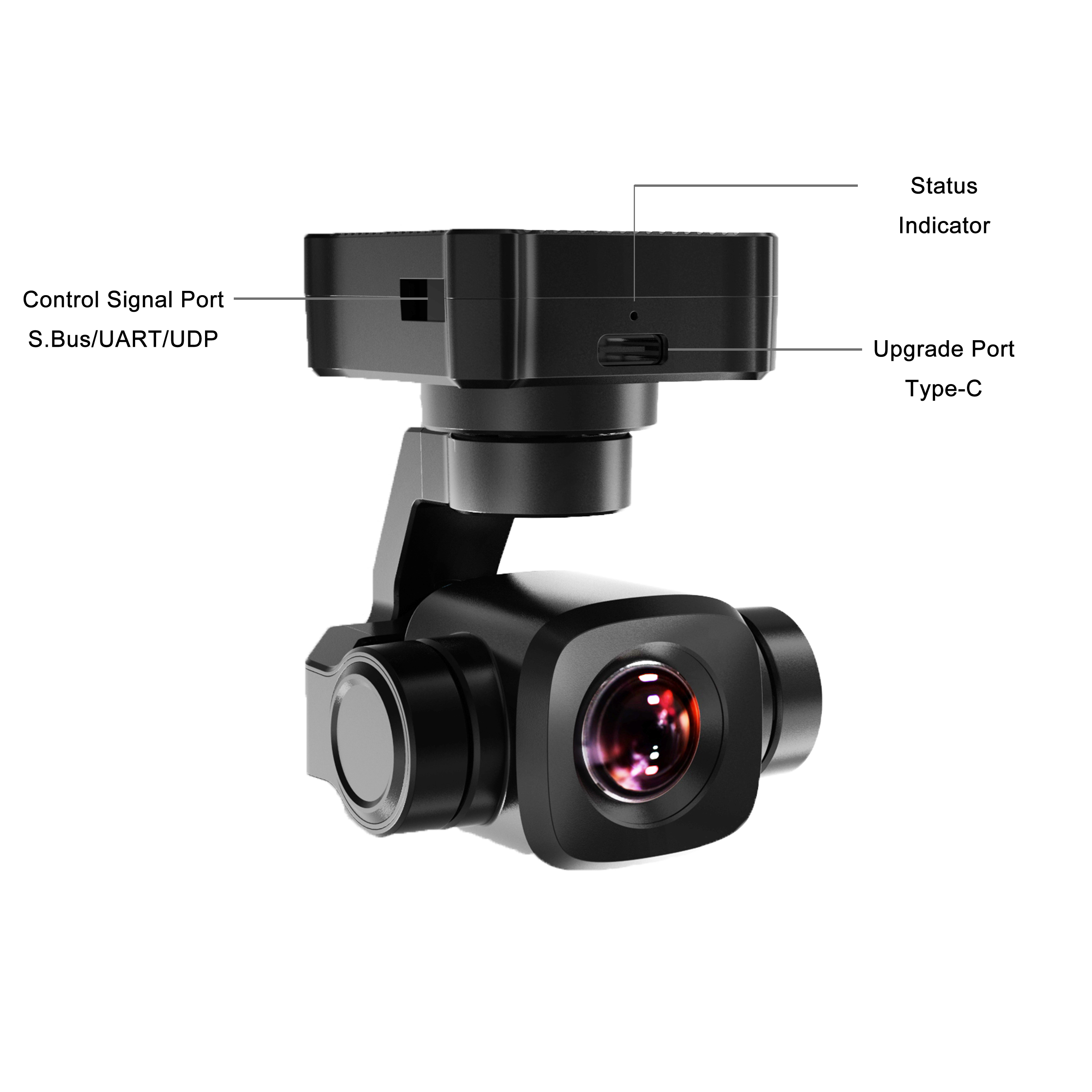 NCZOBOE A8 Mini 4K 8MP Gimbal  - Drone Camera Vlog avaliação e preço