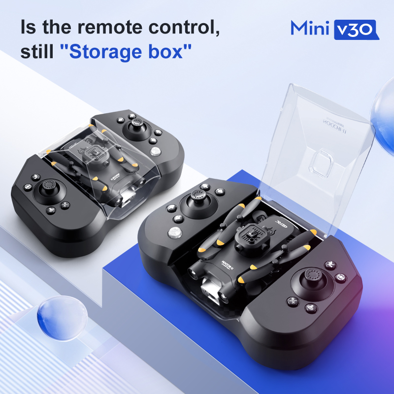 Mini V30 WiFi FPV Drone With 4 - Drone Camera Lens avaliação e preço