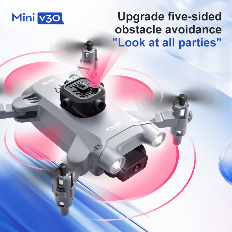 Mini V30 WiFi FPV Drone With 4 - Drone Camera Lens avaliação e preço