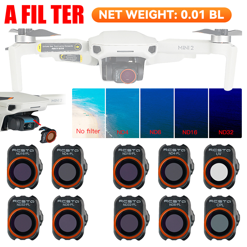 For DJI Mini 2 Camera Lens Fil - Drone Camera Filter avaliação e preço