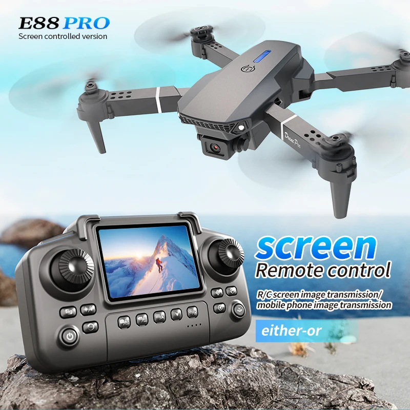 Professional E88 PRO Drone wit - Drone Camera Hd avaliação e preço