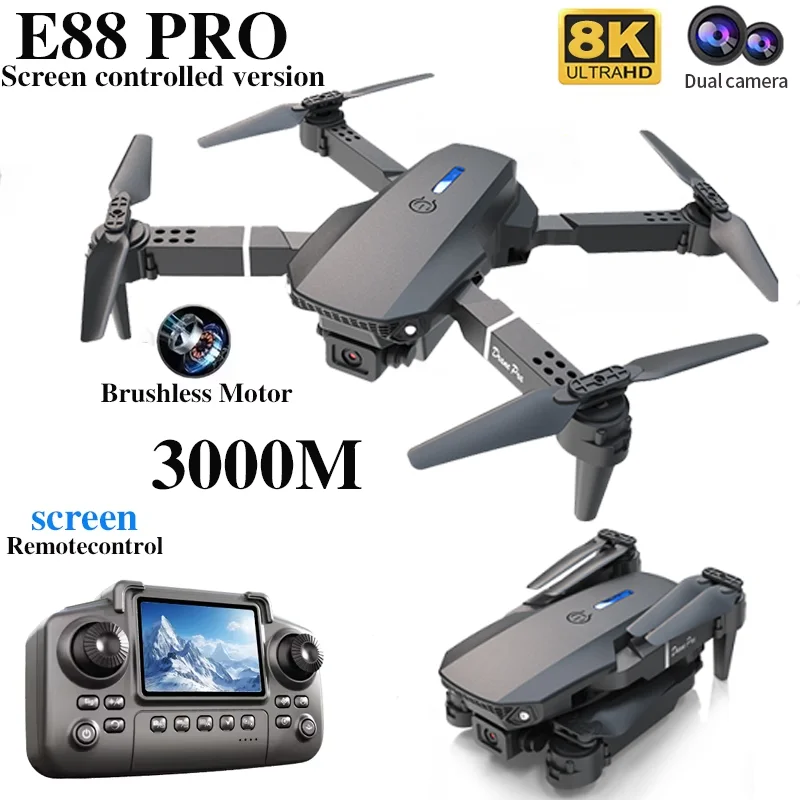 Professional E88 PRO Drone wit - Drone Camera Hd avaliação e preço