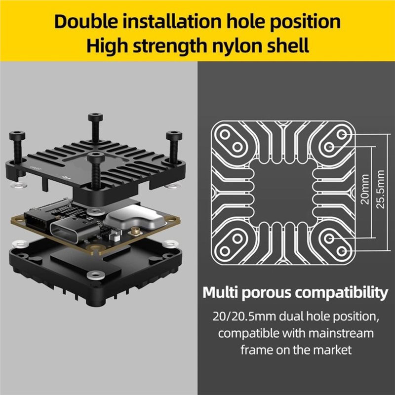 Heatsink Aluminum Parts Wide-A - Drone Camera Wide Angle avaliação e preço