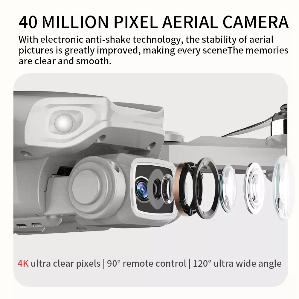 L900 Pro GPS Drone 4K Professi - Drone Camera Lens avaliação e preço