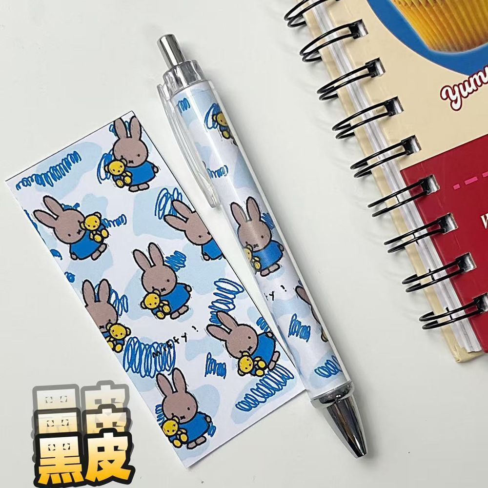 New Miffy Rabbit Press Gel Pen - Drone Camera Stabilized avaliação e preço