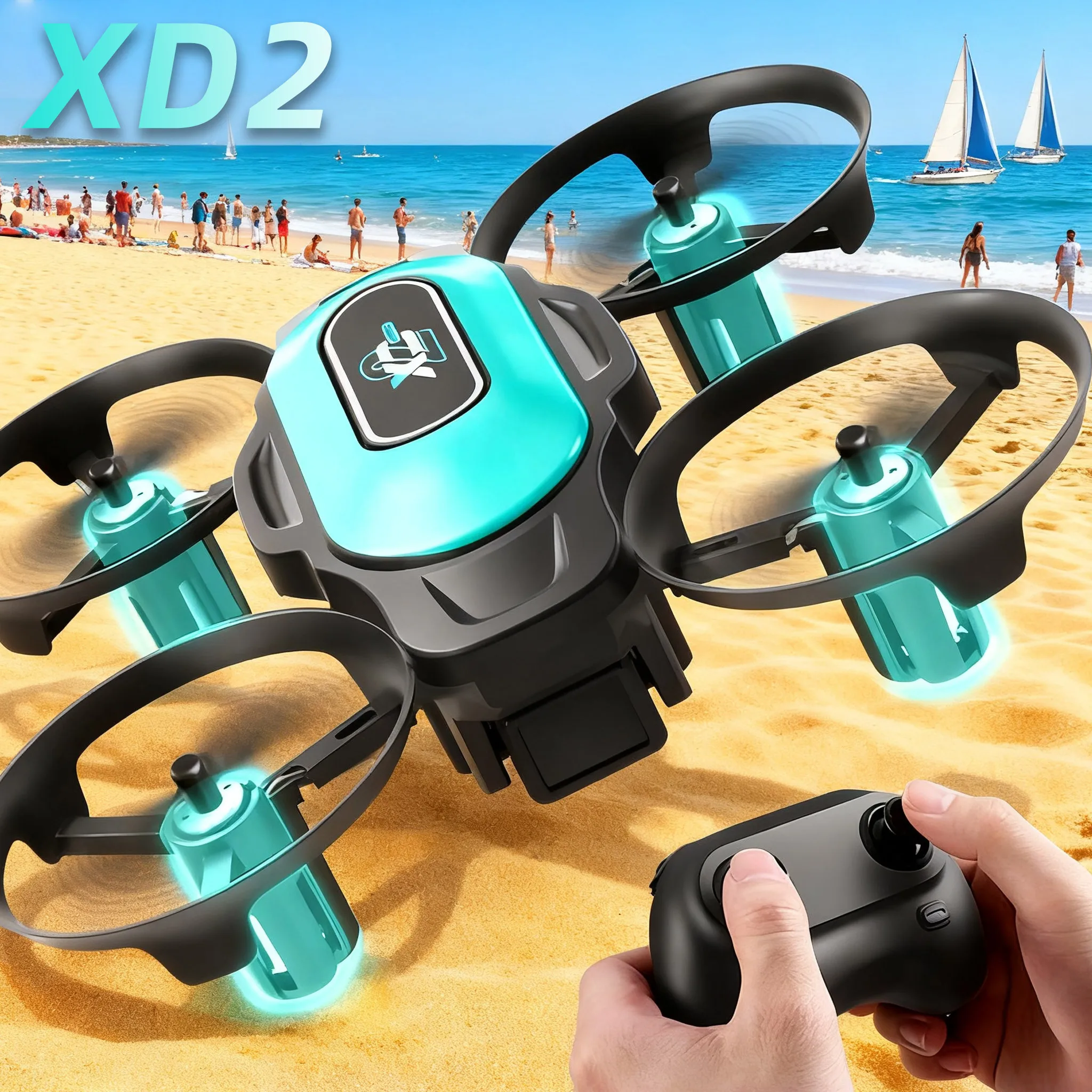 XD2 Mini Drone, 360° Stunt Fli - Drone Camera 4K avaliação e preço