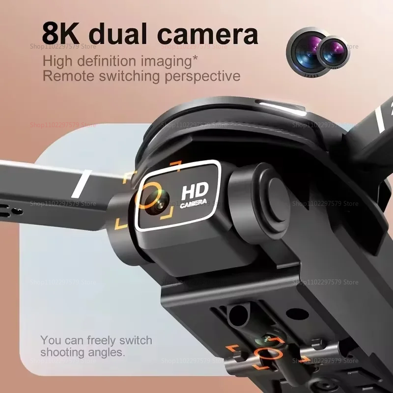 New V88 RC Drone With 8K HD Wi - Drone Camera Wide Angle avaliação e preço