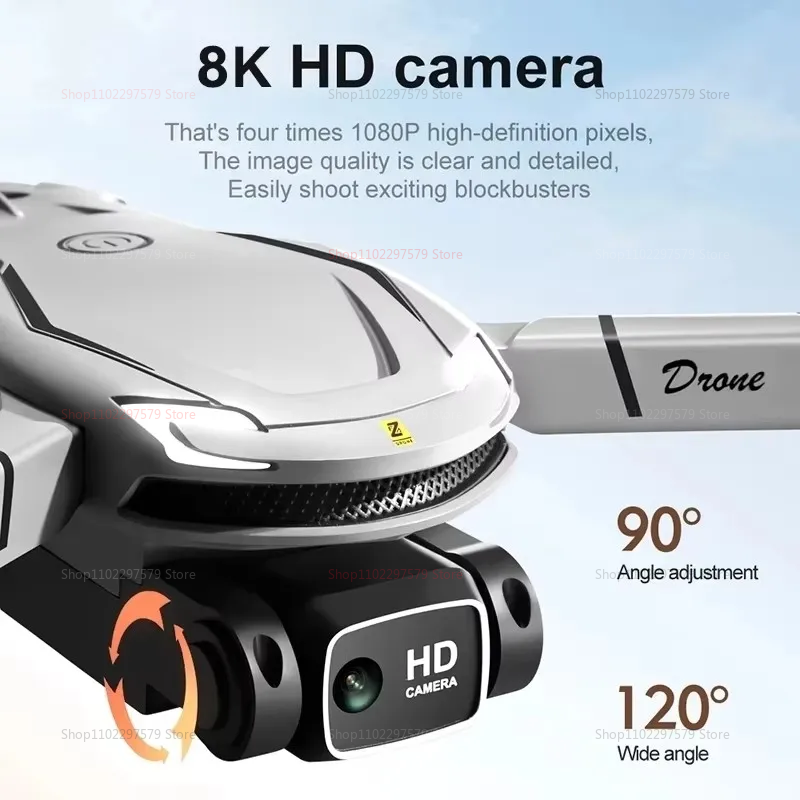 New V88 RC Drone With 8K HD Wi - Drone Camera Wide Angle avaliação e preço