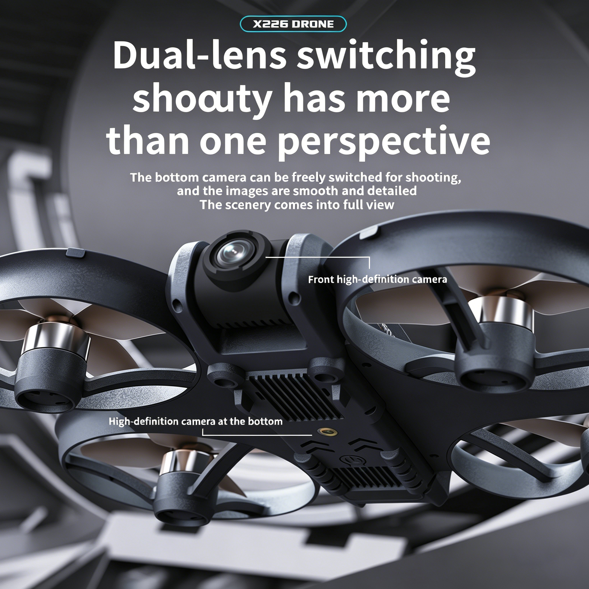 NEW X226 RC Drone 2.4G 5G WIFI - Drone Camera Lens avaliação e preço