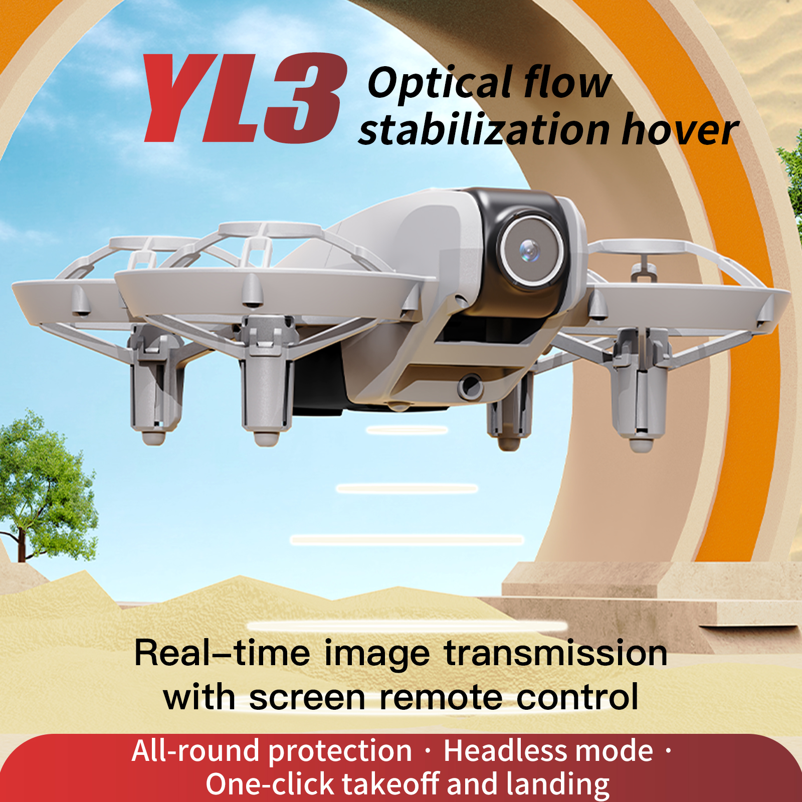 YL3 Remote-Controlled Drone wi - Drone Camera Mount avaliação e preço