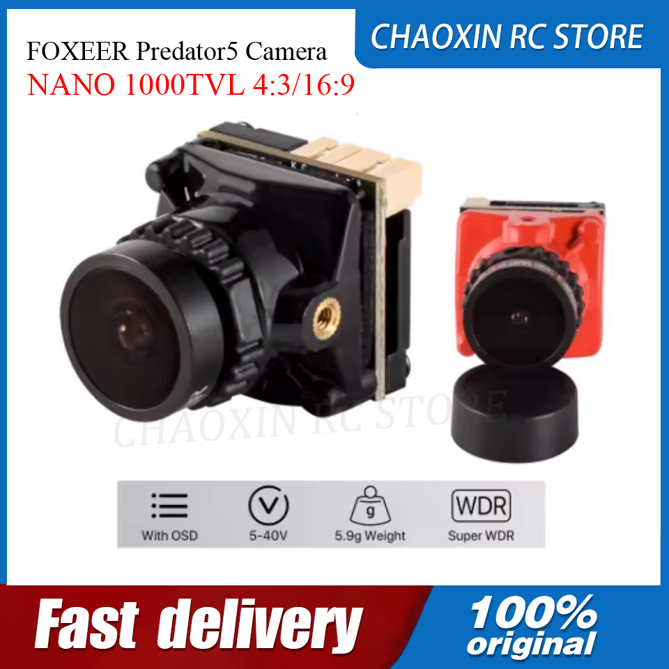 FOXEER Predator5 Camera NANO 1 - Drone Camera Lens avaliação e preço