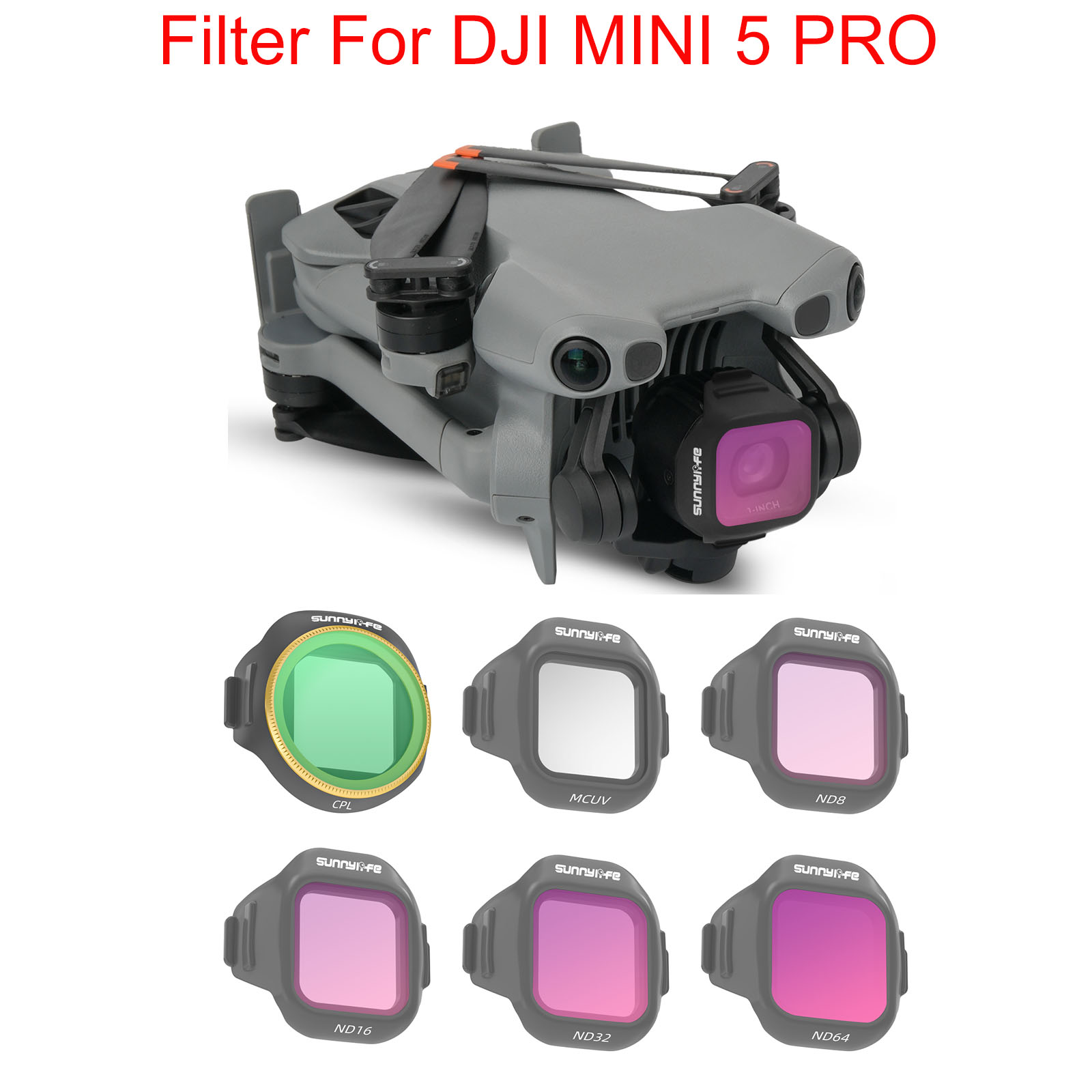 Drone Filter For DJI Mini 5 Pr - Drone Camera Filter avaliação e preço