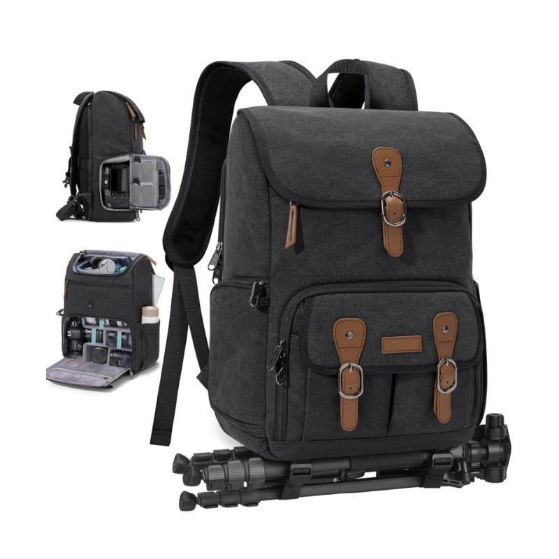 DSLR dual-shoulder camera bag, - Drone Camera Waterproof avaliação e preço