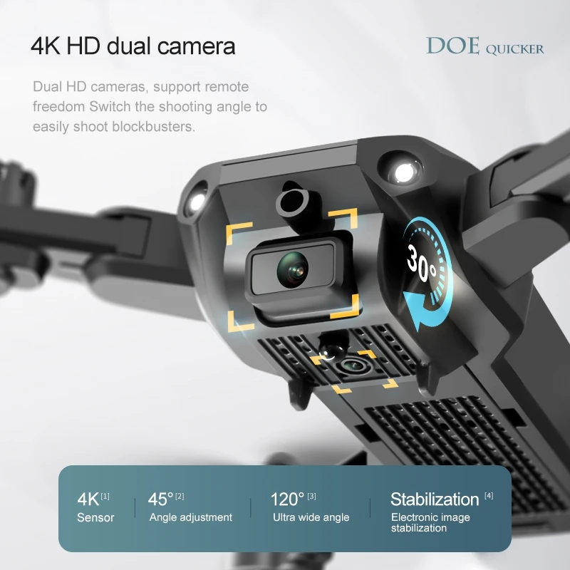 New 4DRC V23 Mini Drone 4K Pro - Drone Camera Wide Angle avaliação e preço