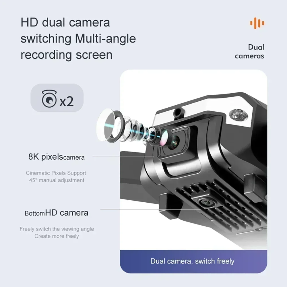 G6 pro Drone with 8K Dual Came - Drone Camera Professional avaliação e preço