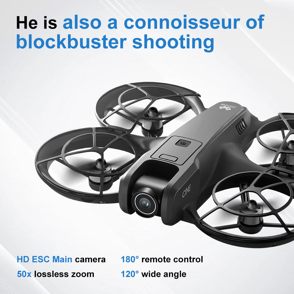 V666 Foldable Mini Drone 4K Du - Drone Camera Night Vision avaliação e preço